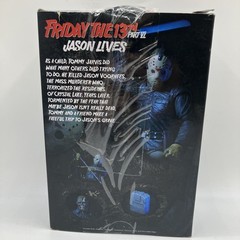 NECA Friday 13th Part VI Jason Lives Jason Voorhees SEALED Damaged Box