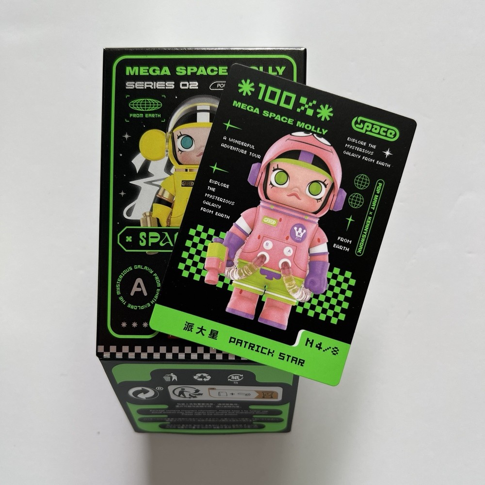 POP MART 100% Mega Space Molly Series 2 – Patrick Star