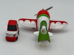 Disney Pixar Cars Planes Diecast El Chupacabra and Pitty Forklift Pit Row Set
