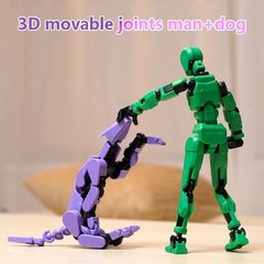 Titan13, Dummy 13, T13 Action Figure,Toy Robot, 3D Printed