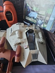 Vtg 1980’s Star Wars Battleships Action Fleet Lot Pre Owned Condition 4 Parts #E