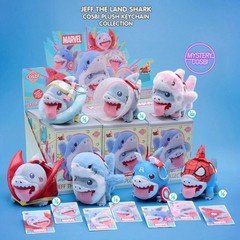 Hot Toys Shark Jeff The Land Shark Series Cosbi Plush Doll Cute Design Pendant