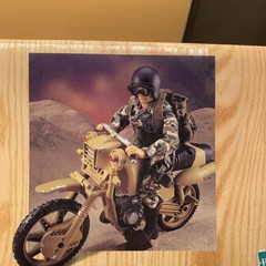 G.I. Joe Fast Attack Cycle Special Forces Special Mission Motorcycle Hasbro 1998