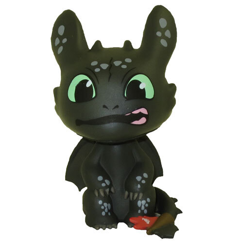 Funko Mystery Minis Figure -How to Train Your Dragon 2 -TOOTHLESS (Sitting Smile