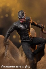 SAWTOOTH TOYS X 6in Studio 1/12 Venom Symbiotic Variant Action Figure Model Toys