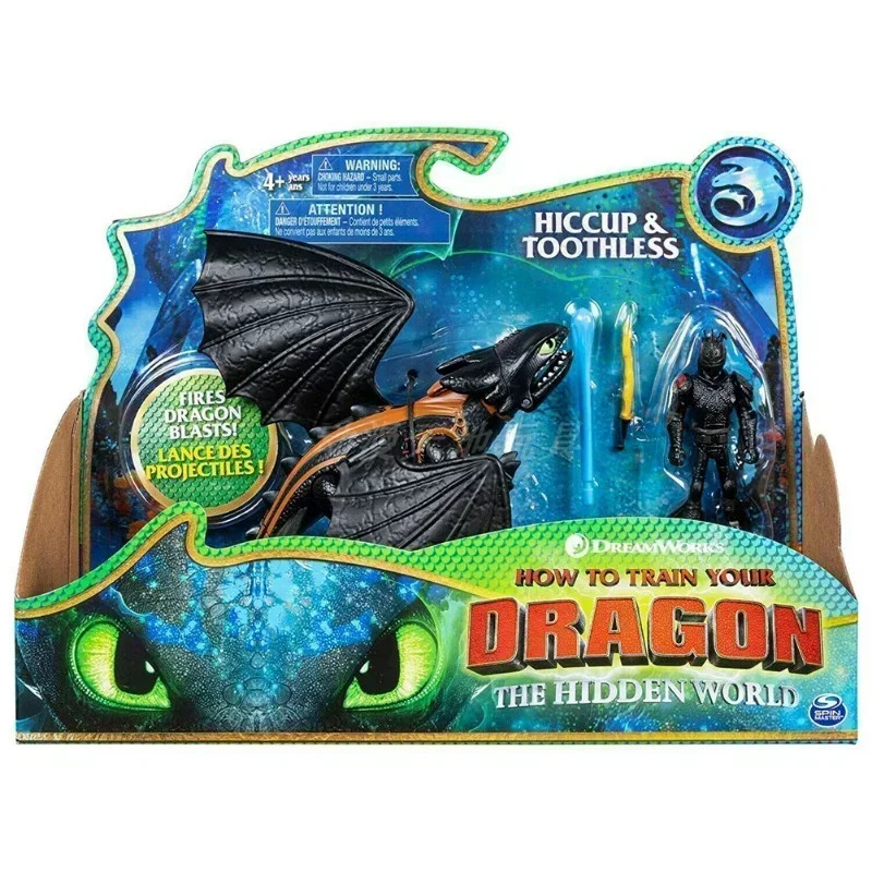 Toothless Light Fury Action Figure Cartoon How To Train Your Dragon