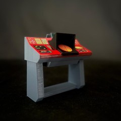 Custom Star Trek TOS Transporter Console for 3.75 IN (1:18) FIGURE