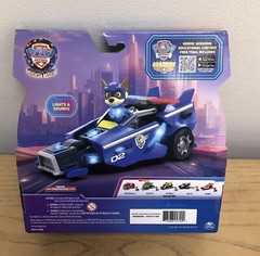 (3) PAW PATROL CHASE MOVIE CRUISER, RUBBLE & CREW BUILD-IT PACK & PILLOW PET