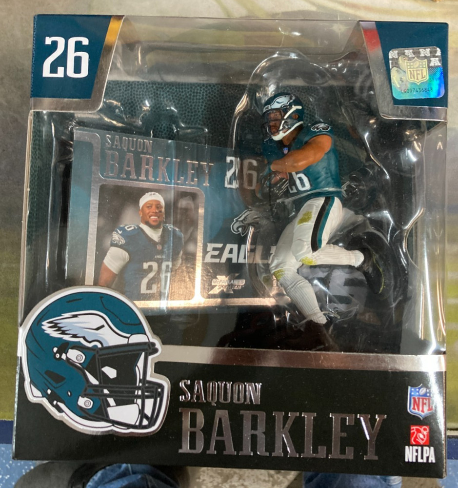 McFarlane Sports Picks NFL Saquon Barkley Philadelphia Eagles figure