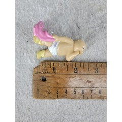 Cabbage Patch Kids Mini Baby Toy Figure Diaper Boots Pink Blanket