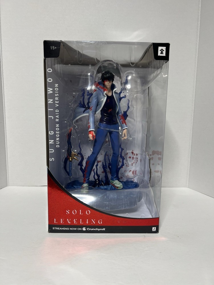 Solo Leveling Sung Jinwoo Dungeon Raid Version Total Anime Figure Jazwares New