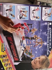 WWE Monday Night RAW Total Control Takedown Double Attack Playset – NEW
