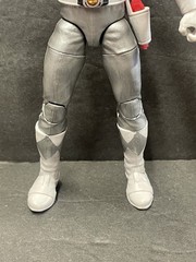 Hasbro Power Rangers Lightning Collection Mighty Morphin Silver Ranger Custom