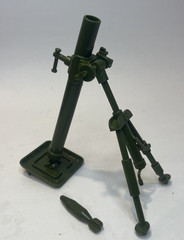 GI Joe WWII USMC M2 60mm mortar w/ shell 1/6 for 12″ figure SOTW Dragon ES