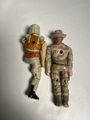 Vntg 1994 GI Joe Flint Action Figure Helmet PARTS REPAIR Lanard 1986 Solder Lot
