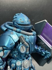 Mythic Legions Cosmic Legions Space Knight Helmet Head Unpainted