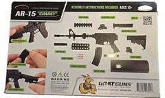 New GoatGuns Goat Miniature 1:3 Die Cast Toy Guns Mini AR15