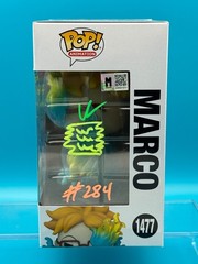 Kyle Phillips Signed Marco One Piece Funko pop 1477 with MAS COA