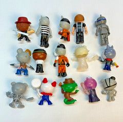 Roblox PIGGY Mini Lot Action Figures Willow Rash Doggy Clowny Ghosty + More Case
