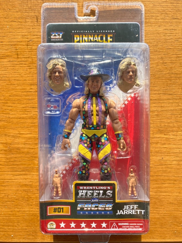 Zombie Sailor Pinnacle AEW WWE figure Jeff Jarrett Brand New Damaged Package