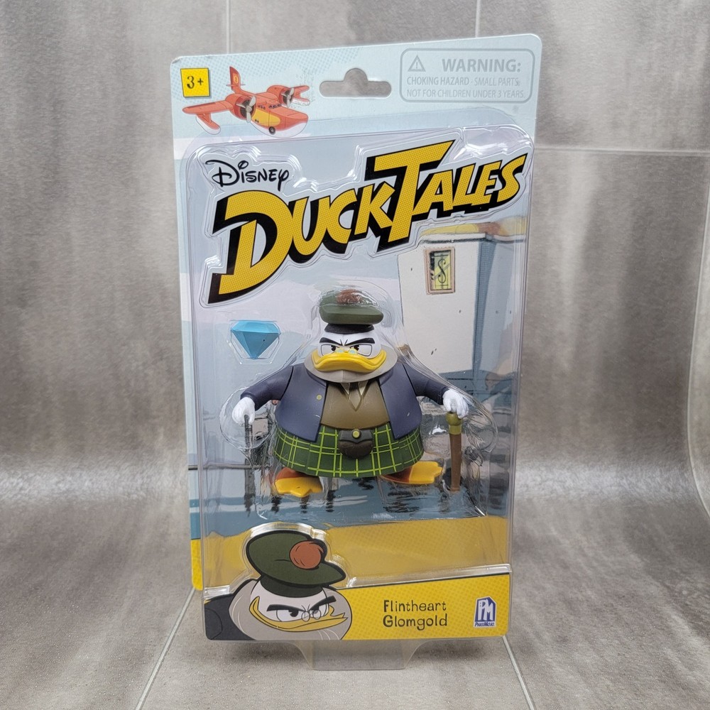 Duck Tales Flintheart Glomgold 3.5″ Out of Print Collectible Set