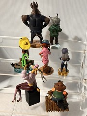 Disney Store Zootopia 2 Action Figure Figures Lot 7 Gazelle Hogbottom Nick Wilde
