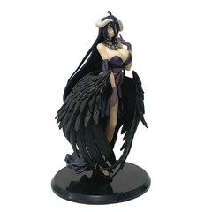 24CM Overlord Albedo Armor Figure King Undead PVC Anime Model Collectible Toy