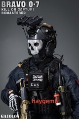 Easy & Simple ES GA1010S 1／6 Call of Duty(COD) Ghost Bravo 0-7 Action Figure