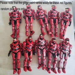 Random 1pcs HALO 7″ The Spartan Collection Spartan MK VII Action Figure