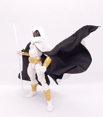 SU-C-BKMN: 1/12 Wired Black & White Cape for Marvel Strange Tales Moon Knight