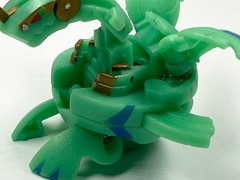 Bakugan Reverse Aquos Neo Dragonoid VHTF Battle Brawlers New Vestroia 620G RARE