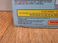 1988 Matchbox Vintage Pee-Wee’s Playhouse Conky Robot Figure Sealed Carded