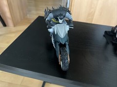 DC BATMAN MOTORCYCLE – PULL BACK / 2003 Cloth Cape Dc Comics 6.5 Inches