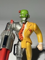 1995 Kenner The Mask Animated Series Cyborg Mask Action Figure Incomplete