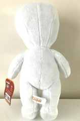 New Large Casper Plush Toy. 13 inch. Soft. White Plush. NWT. Free Fast Shipping