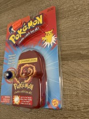 Vintage Pokemon Collector Marble Pouch #05 Charmeleon Blue Toy Biz Nintendo RED*