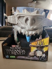 Marvel Studios Black Panther: Wakanda Forever Attuma Shark Armor Mask – New!