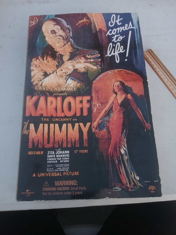 SIDESHOW COLLECTIBLES THE MUMMY BORIS KARLOFF 12″ 1/6 SCALE FIGURE