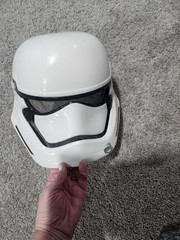 STAR WARS THE FORCE AWAKENS First Order Stormtrooper MASK Hard Plastic