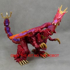 Upgrade Kit For Legacy Transmetal II Megatrn Replace Tail Knife Weapon