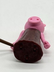 Roblox Piggy Rolling Action Figure Lot of 3 Pink Piggy, Zompiggy & Memory Piggy