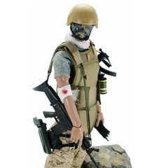 1/6 12inch Special Force Injured Soldier Army Action Figure Model for Collection