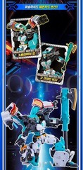 Metal Cardbot S Season2 MUSCLEHYDE Transformer Robot Muscle Hyde Figure Toy 2024