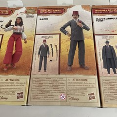 Lot of 4 Indiana Jones Adventure Series 6″ Figures Sallah Kazim Marion Toht NEW