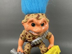 Vtg Battle Trolls GENERAL TROLL FIGURE A 100% COMPLETE original 1992 Hasbro