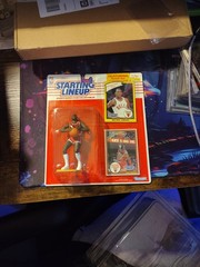 1990 Starting Lineup Michael Jordan Figure w/ Collectible Cards (Lionel Sticker)