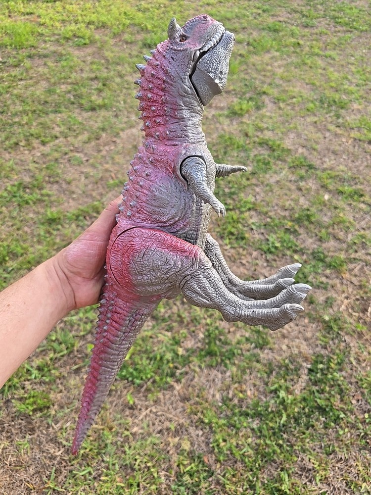 Disney’s Dinosaur Carnotaurus Revenge 20” Roaring Sound Figure Vintage WORKS!