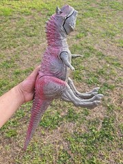 Disney’s Dinosaur Carnotaurus Revenge 20” Roaring Sound Figure Vintage WORKS!