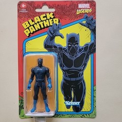 Hasbro Marvel Legends Retro Black Panther Iceman Elektra Figurine Lot 3 Pieces