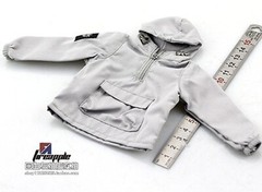 1/6 Casual Jacket Coat Tops Hooded Half Zipper Male Clothes For 12” Figure Body
